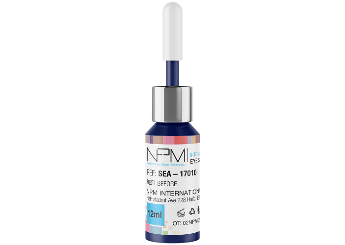 Sea diepblauw pmu pigment 
