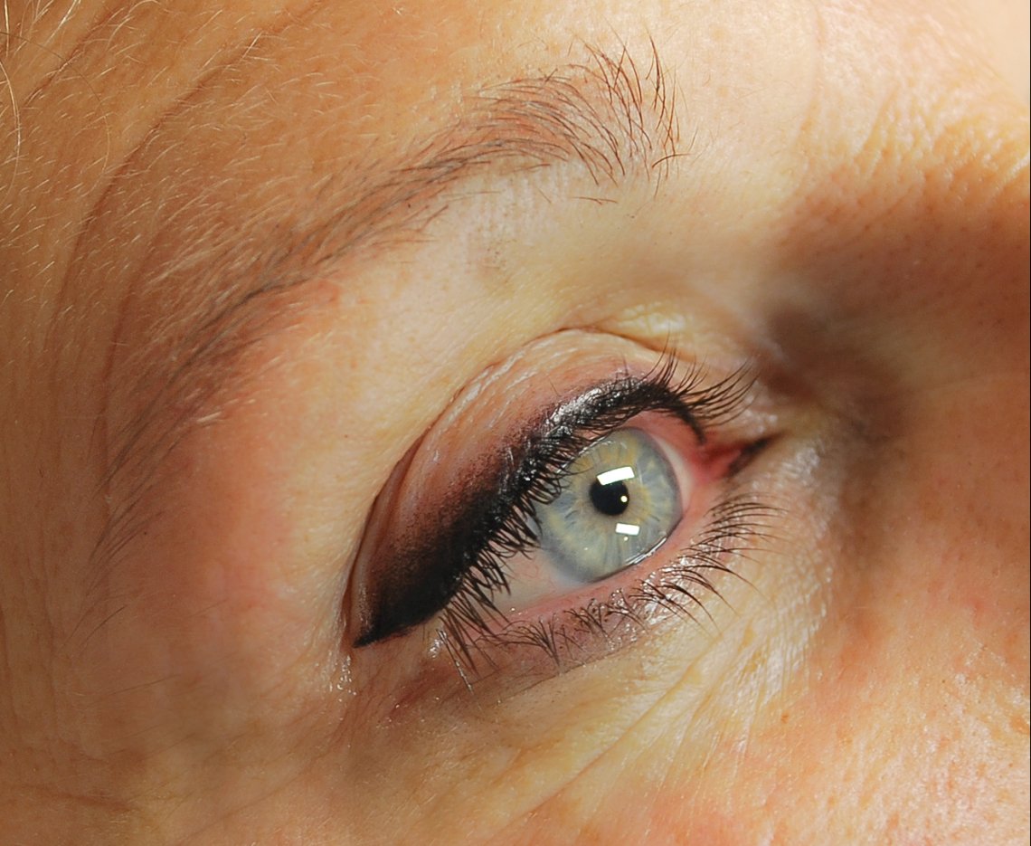 Smokey eyes permanente make-up