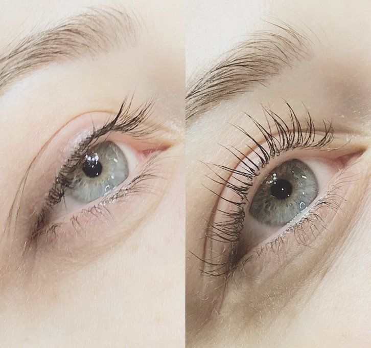 Wimperlifting Lash lift semi-permanente mascara